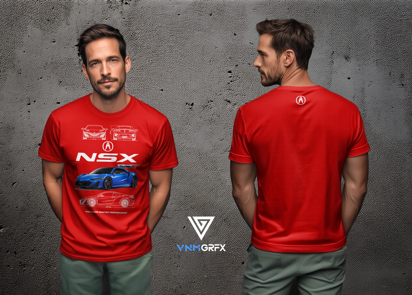 Camiseta Acura NSX Type S