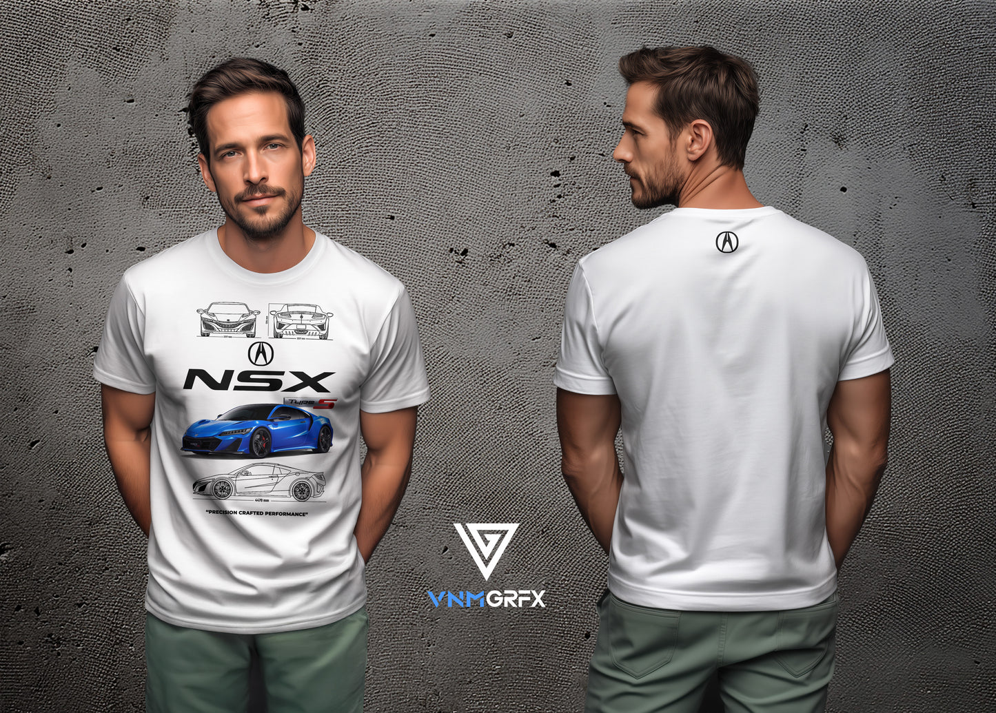 Camiseta Acura NSX Type S