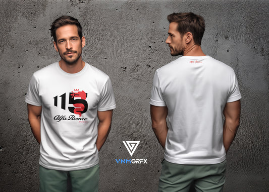 Camiseta Alfa Romeo 115th Aniversario (2025)