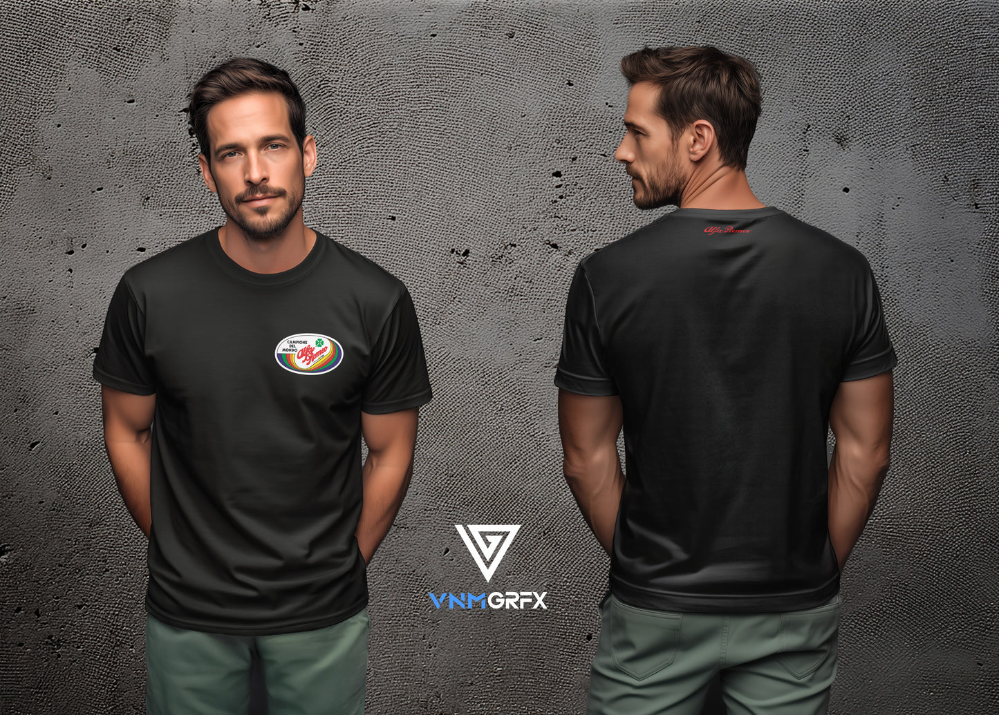 Camiseta Alfa Romeo Campione Del Mondo