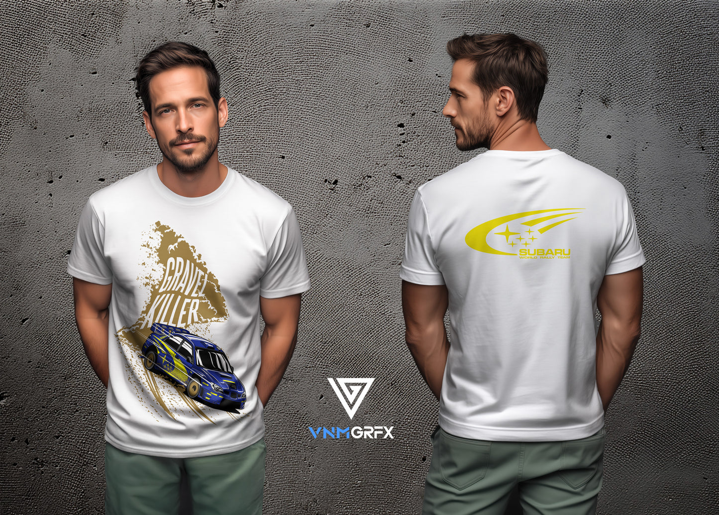 Camiseta Subaru Impreza Gravel Killer