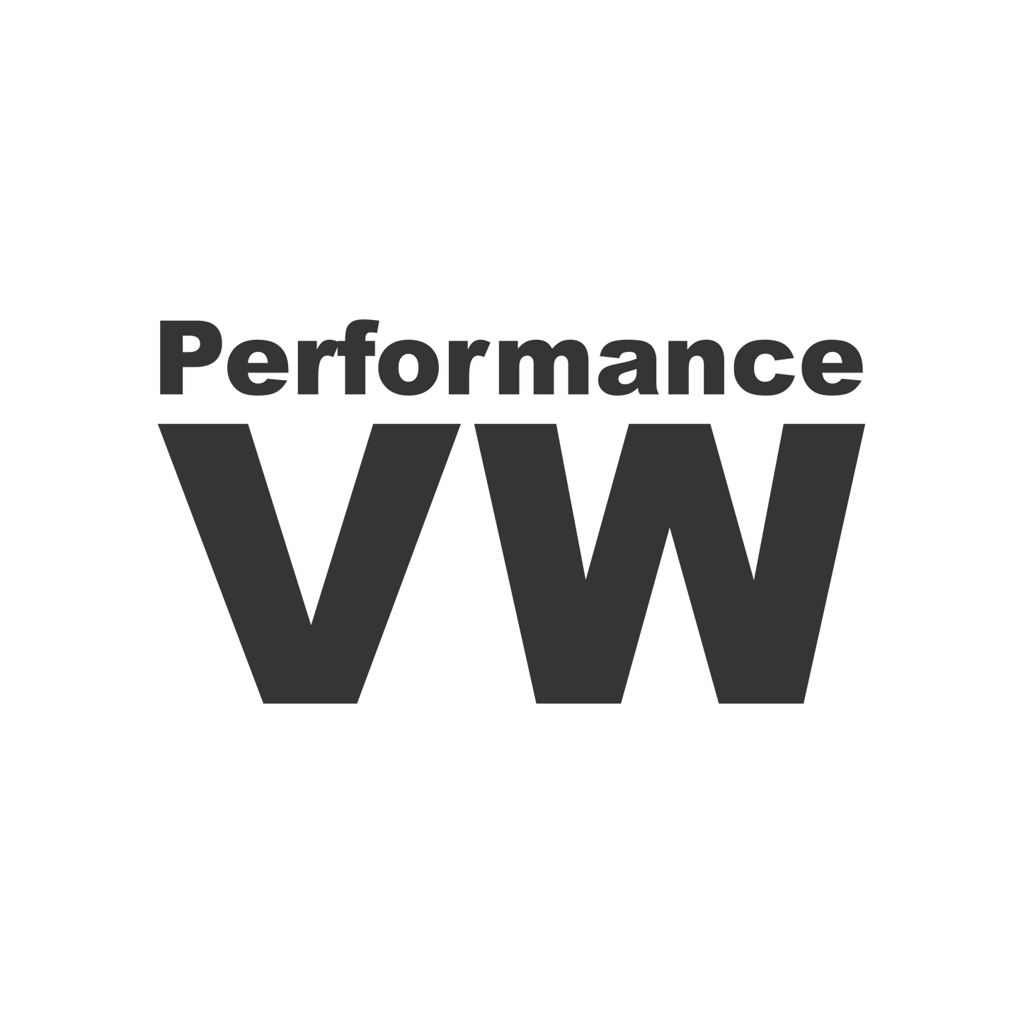 Sticker Performance VW