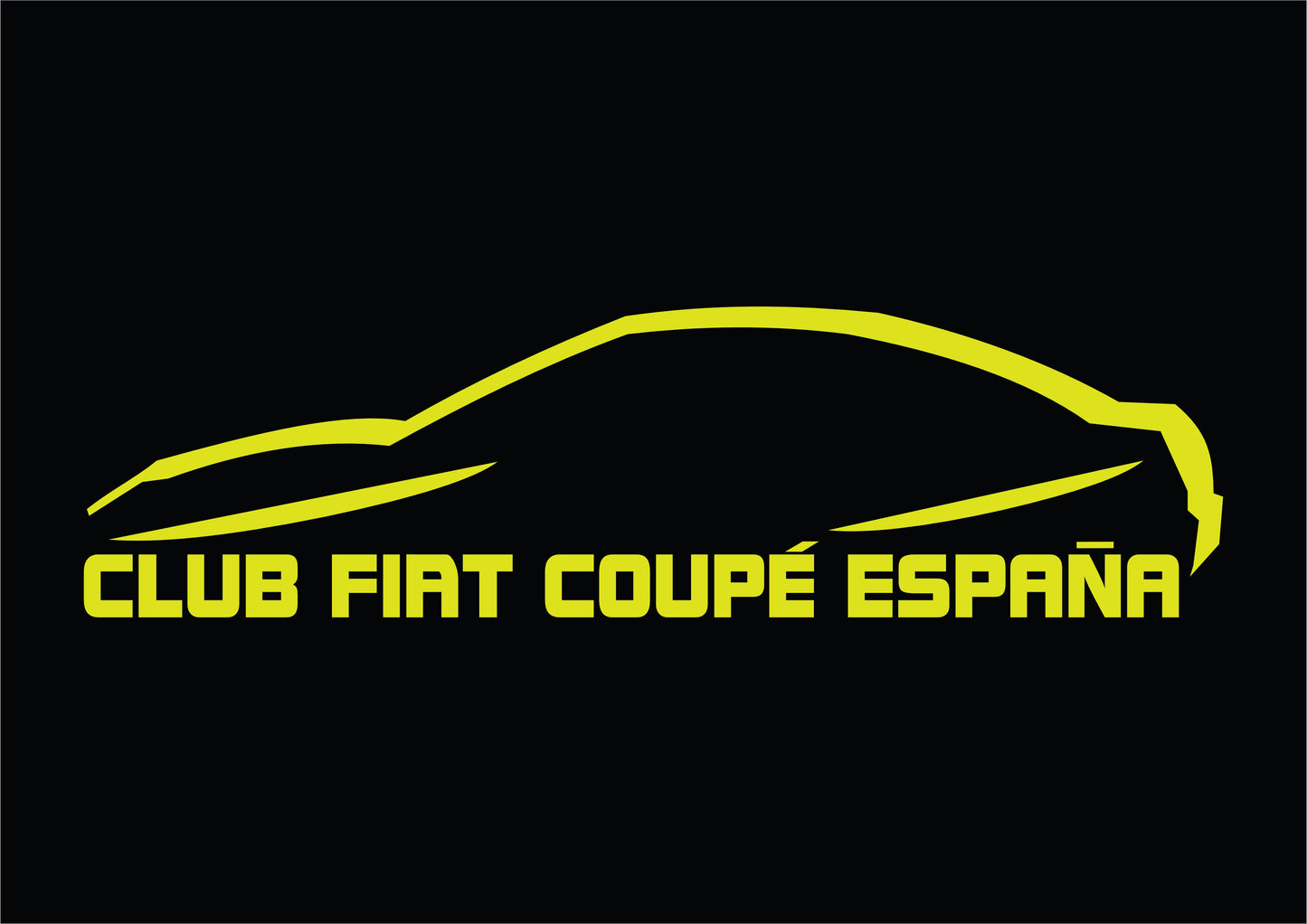 Sticker Club Fiat Coupé España