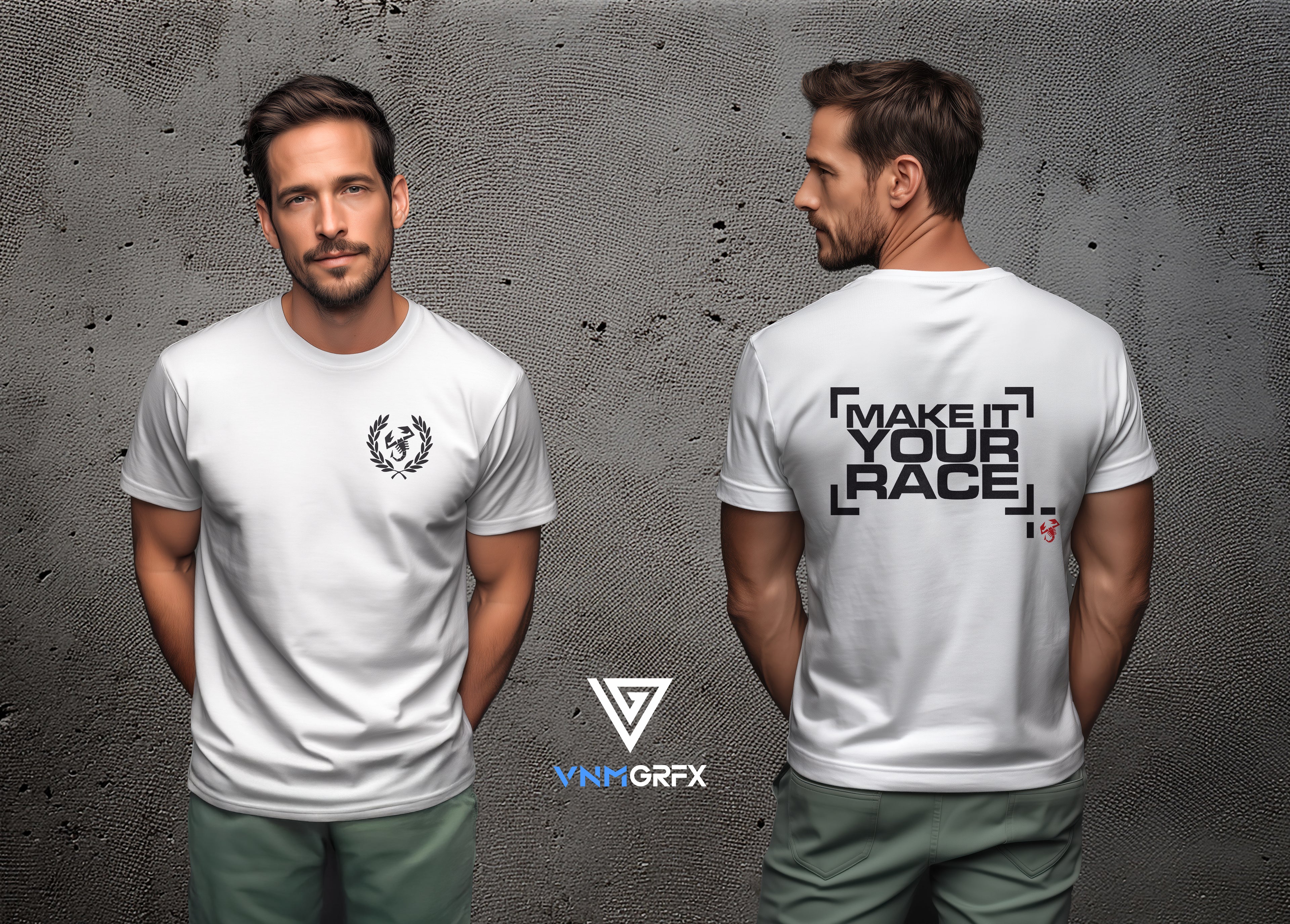 Camiseta Abarth Make It Your Race