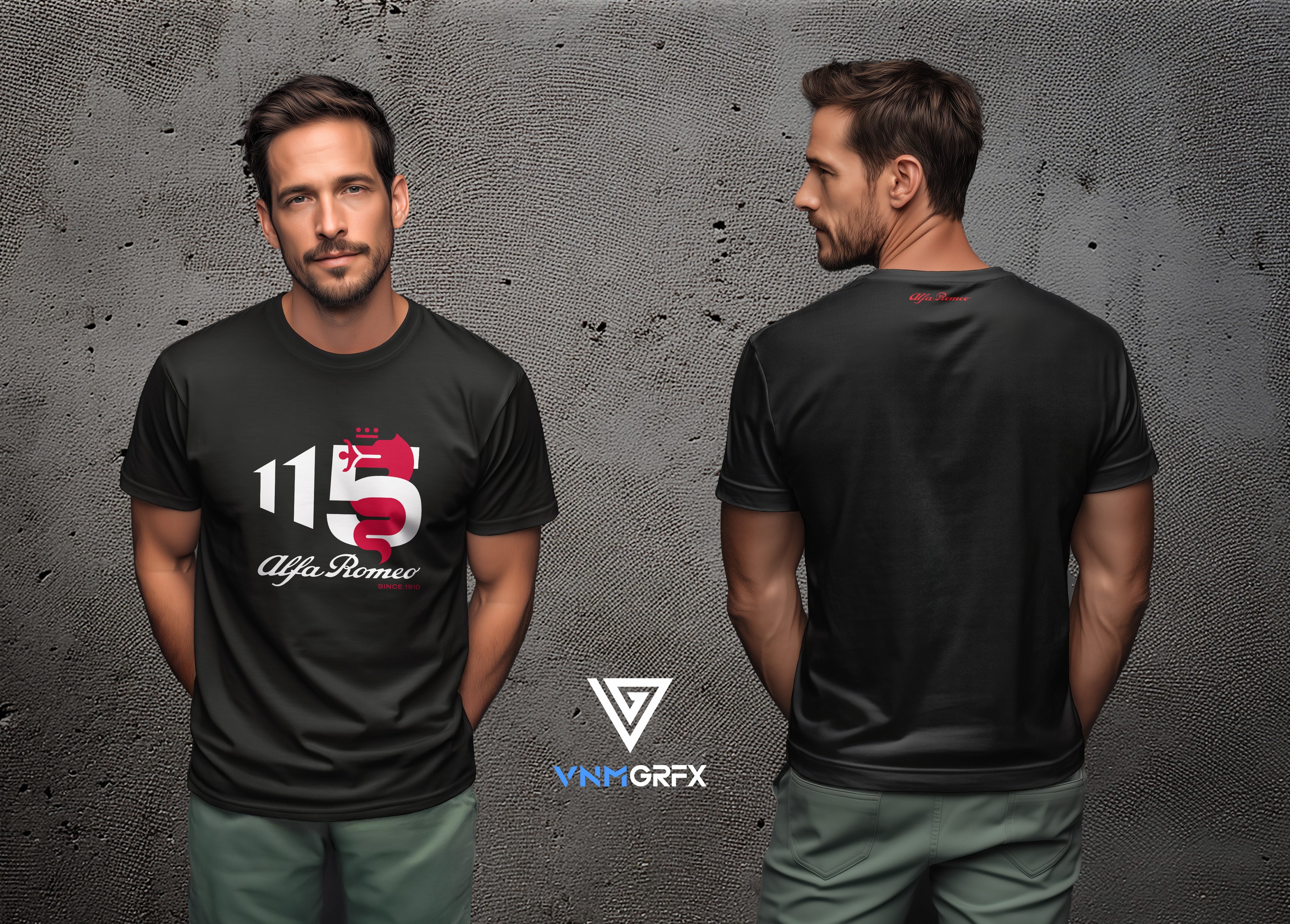 Alfa Romeo 115th Anniversary T-shirt (2025)