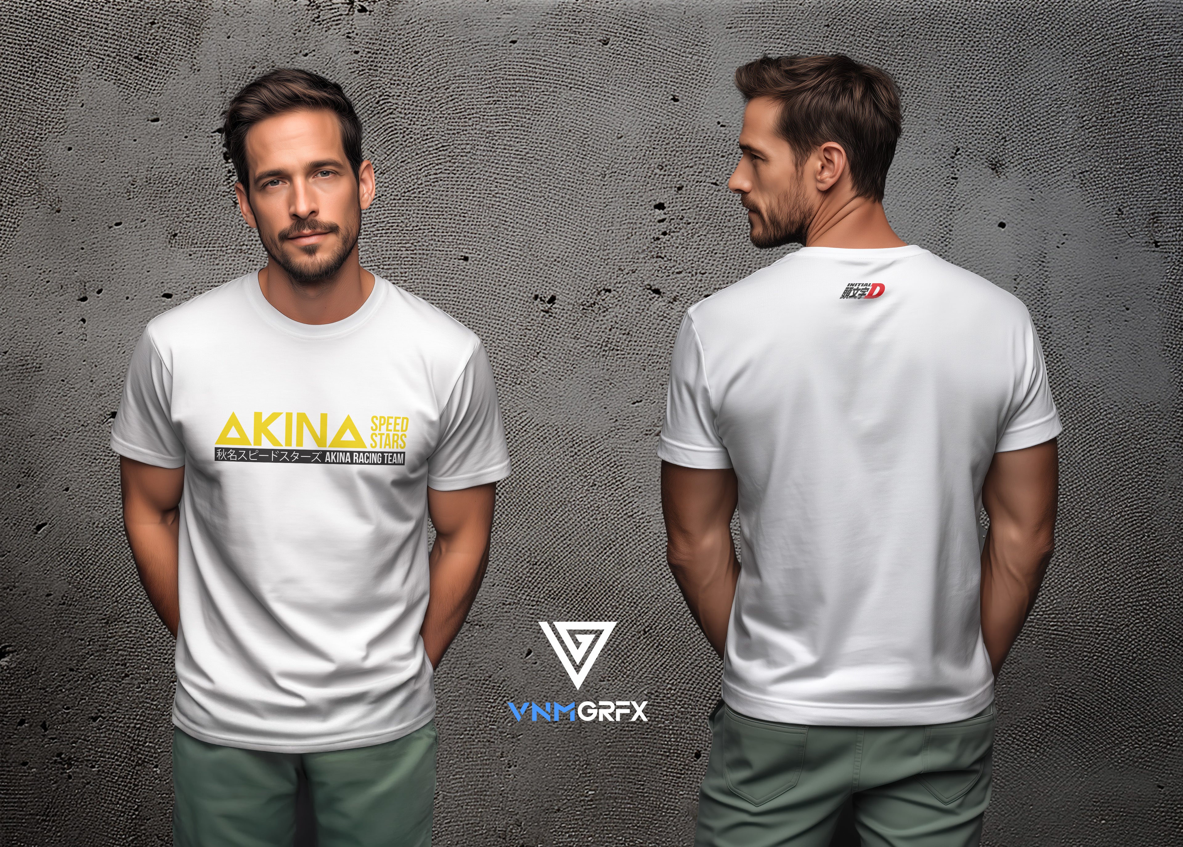 Akina Speedstars Initial D T-shirt