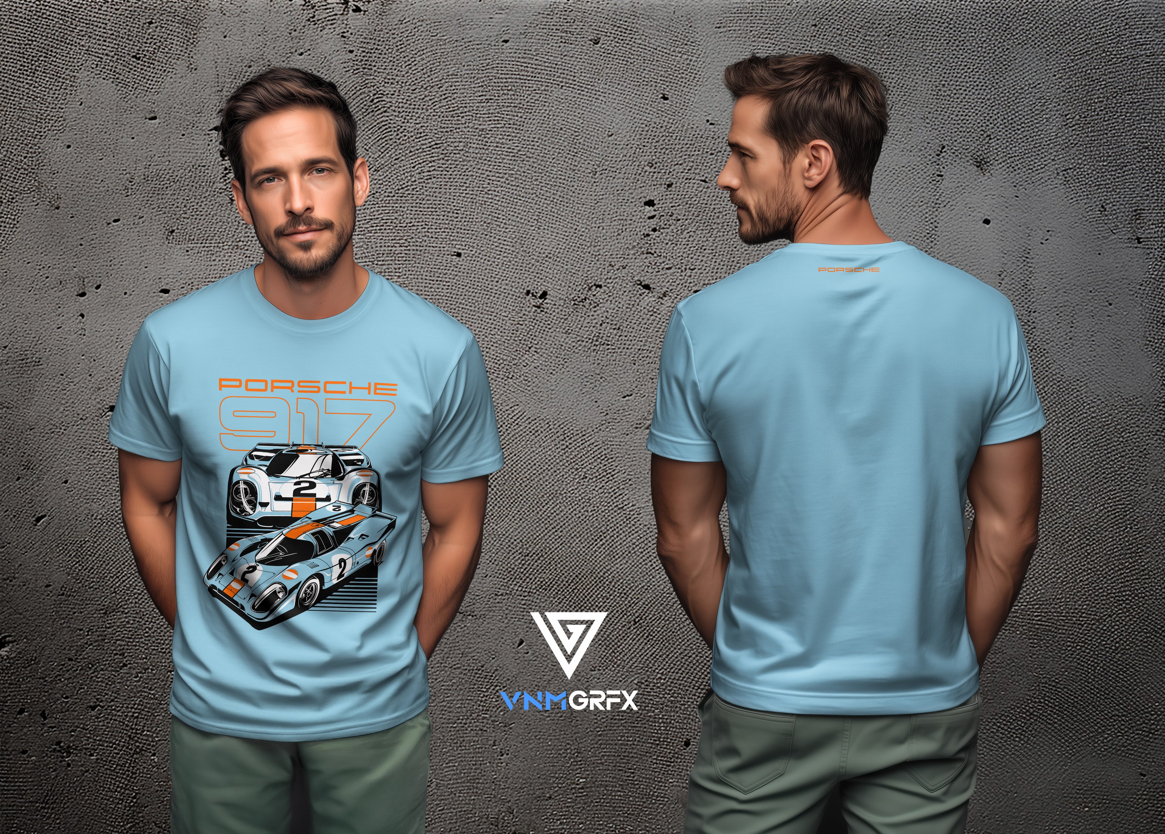 Porsche 917 Gulf T-shirt