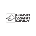 Sticker Hand Wash Only