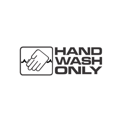 Sticker Hand Wash Only