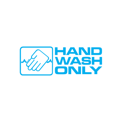 Sticker Hand Wash Only