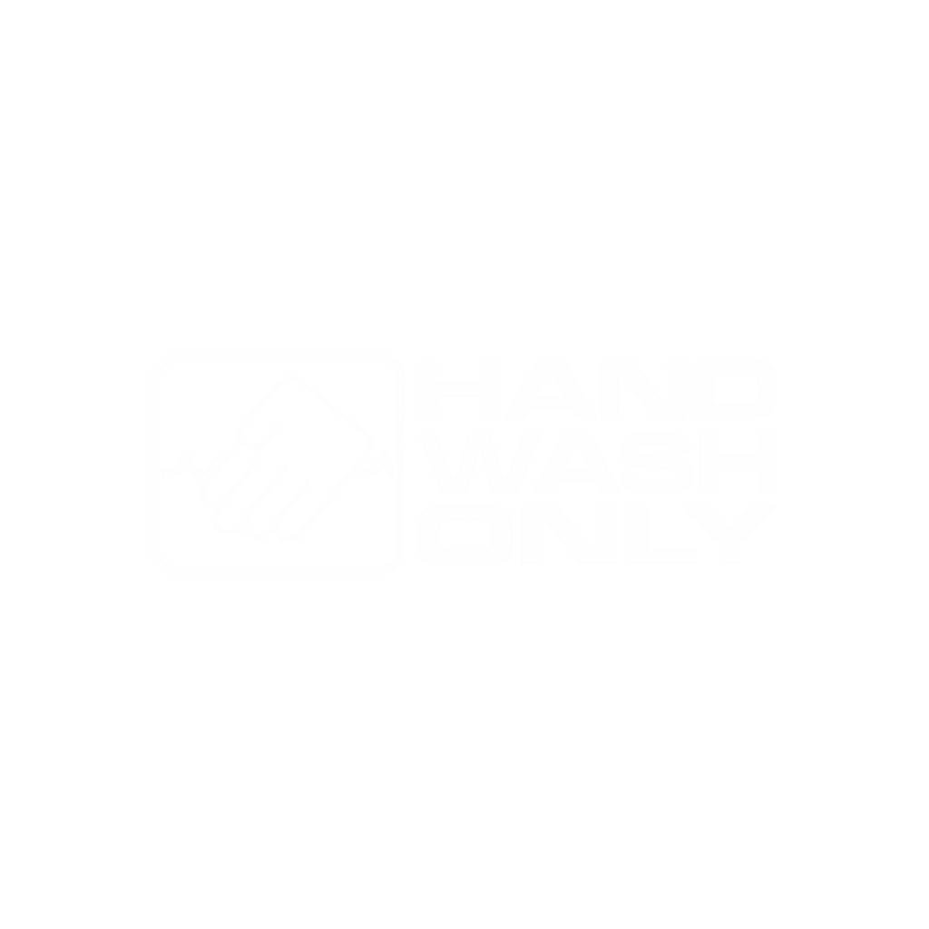 Sticker Hand Wash Only