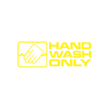 Sticker Hand Wash Only