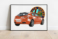 Pòster Cotxe Personalitzat