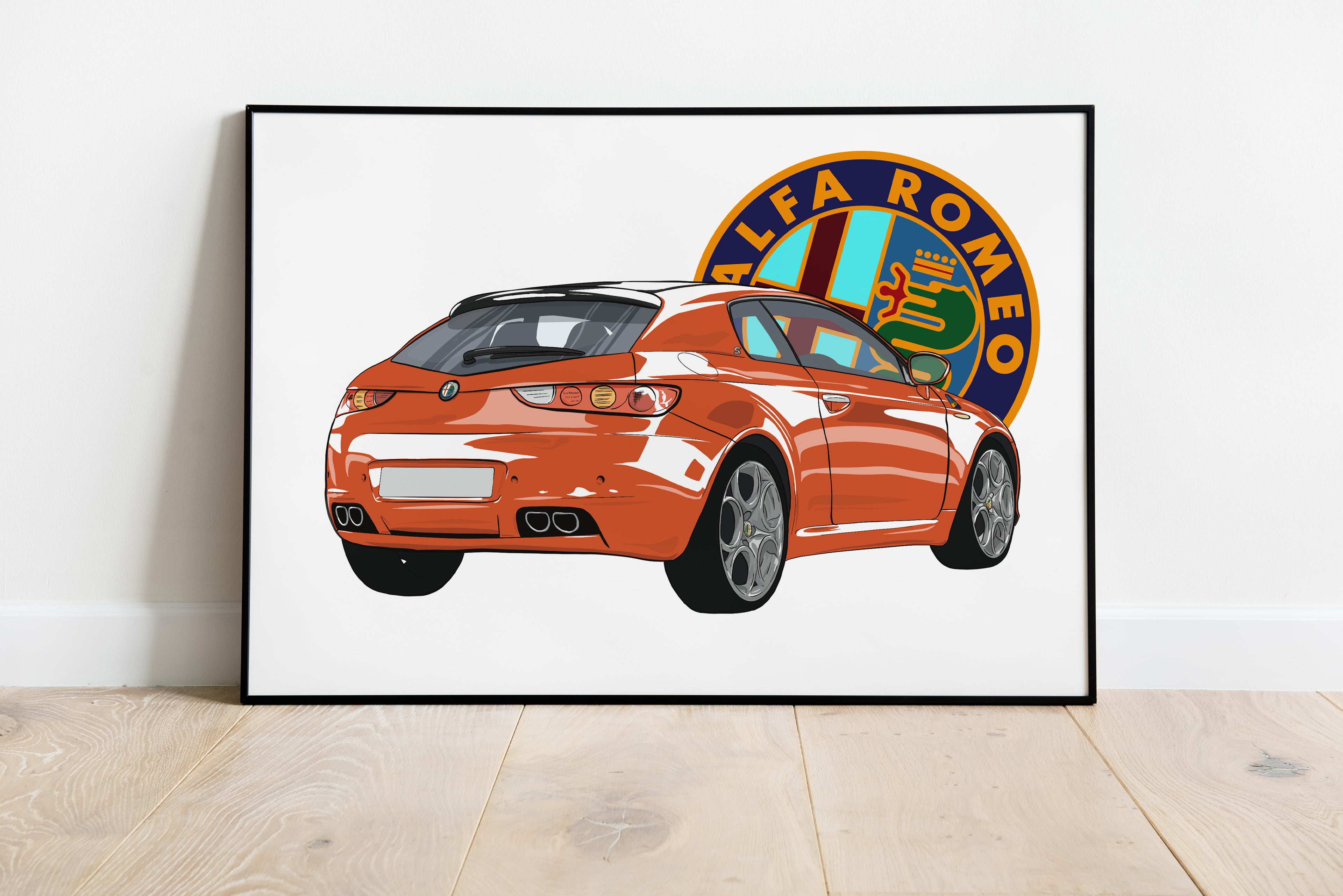 Custom Car Poster