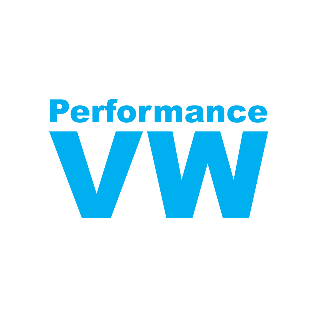 VW Performance Sticker