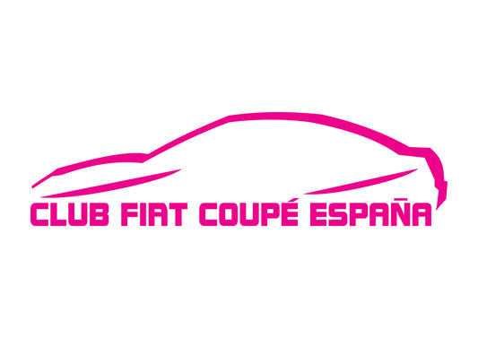Sticker Club Fiat Coupé España