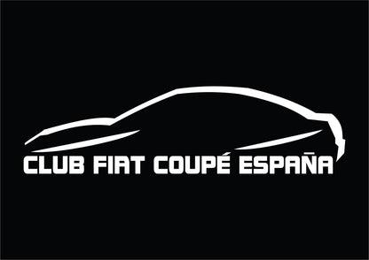 Sticker Club Fiat Coupé España